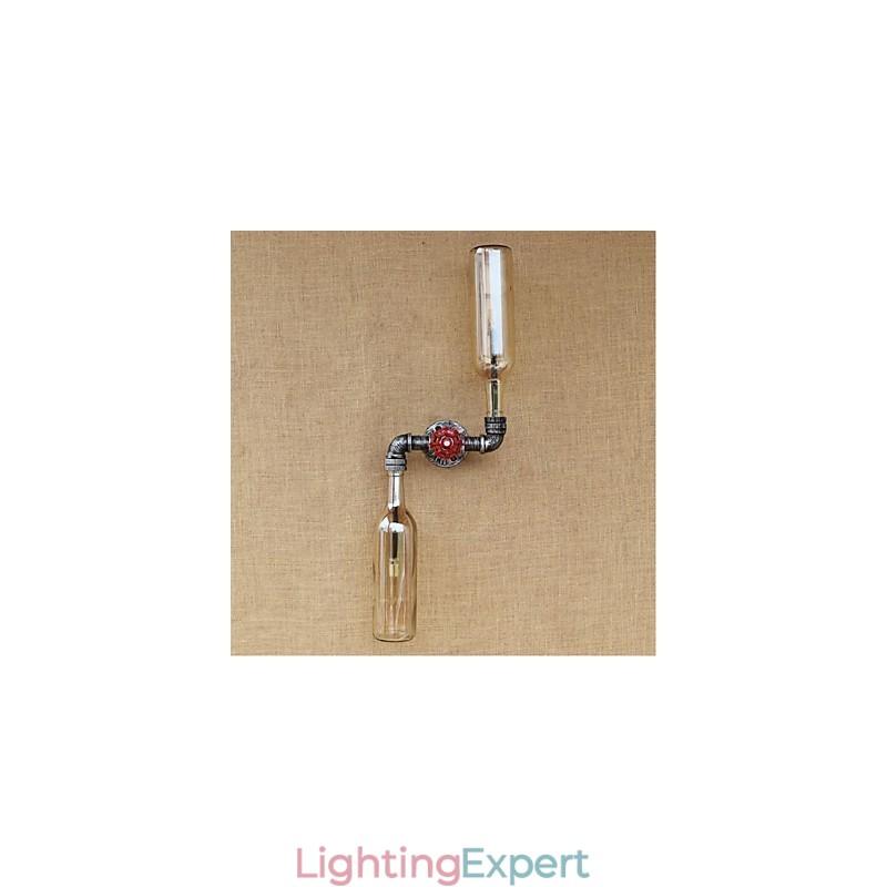 Rustic Lodge Brass Feature for Ambient Light Wall Sconces Wall Light Amber