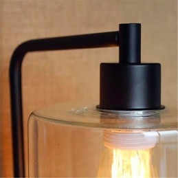 Rustic Lodge Country Black Oxide Finish Feature for Swing Arm Ambient Light