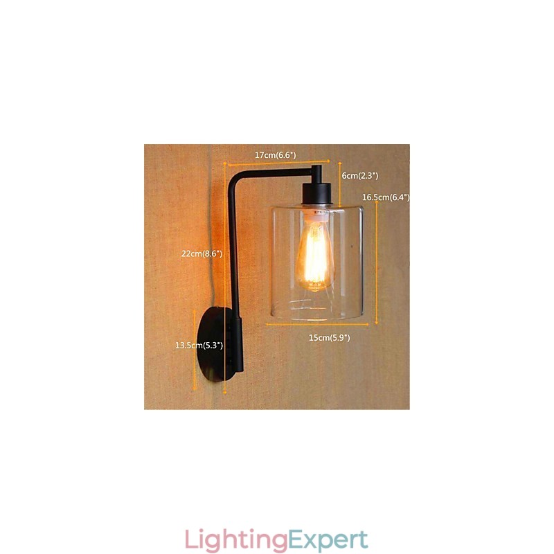 Rustic Lodge Country Black Oxide Finish Feature for Swing Arm Ambient Light