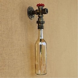 Amber Water Wall Lamp With Switch Wall Light