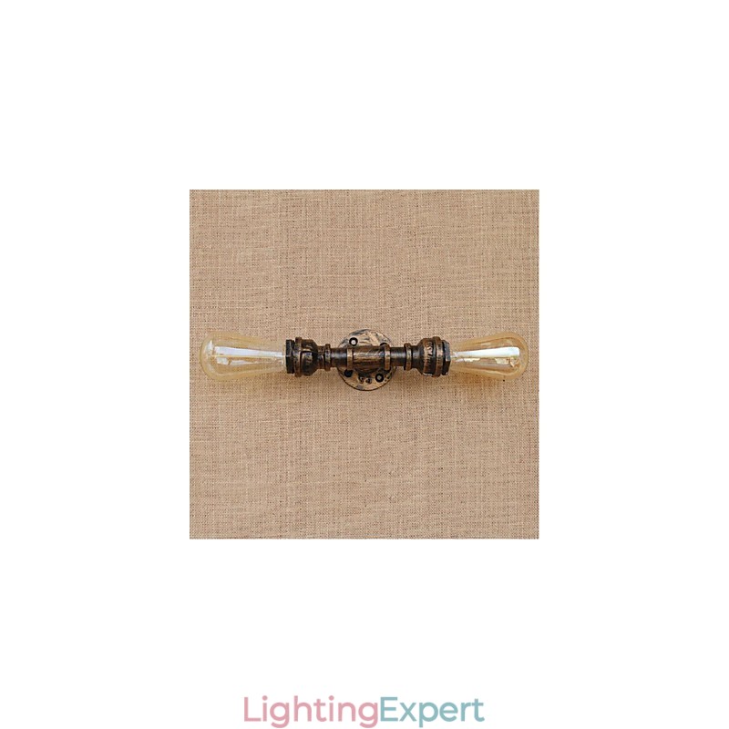 Nostalgia Simple Water Pipe Decorative Small Wall Lamp Wall Light