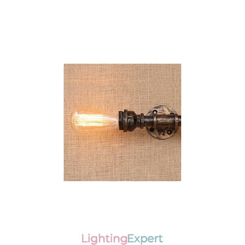Nostalgia Simple Water Pipe Decorative Small Wall Lamp Wall Light