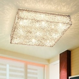 Flush Mount Lights subsection control light source Crystal Metal Fashion Modern Classic