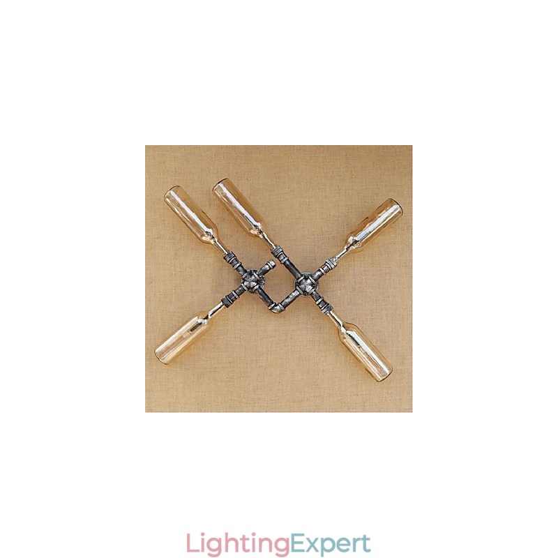 Rustic Lodge Painting Feature for Ambient Light Wall Sconces Wall Light