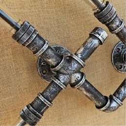 Rustic Lodge Painting Feature for Ambient Light Wall Sconces Wall Light