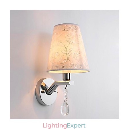 Modern Contemporary Silver Feature for Crystal Ambient Light Wall Sconces Wall Light