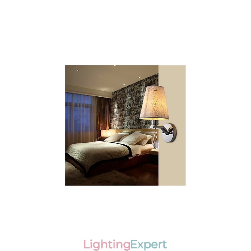 Modern Contemporary Silver Feature for Crystal Ambient Light Wall Sconces Wall Light