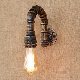 Rustic Lodge Painting Feature for Ambient Light Wall Sconces Wall Light