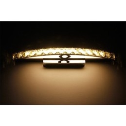Contemporary Crystal Wall Bathroom Lighting