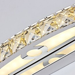 Contemporary Crystal Wall Bathroom Lighting