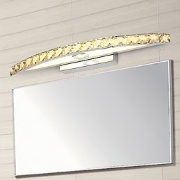 Contemporary Crystal Wall Bathroom Lighting