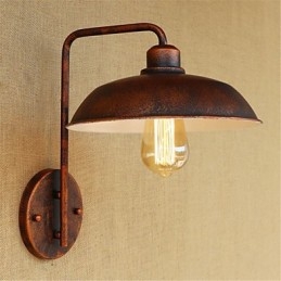 Creative Retro Modern Popular Modern Bedroom Bedside Hotel Simple Iron Lamp