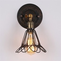 Retro Industrial Style Country Metal Wall Lights Restaurant Cafe Mini Wall Sconces