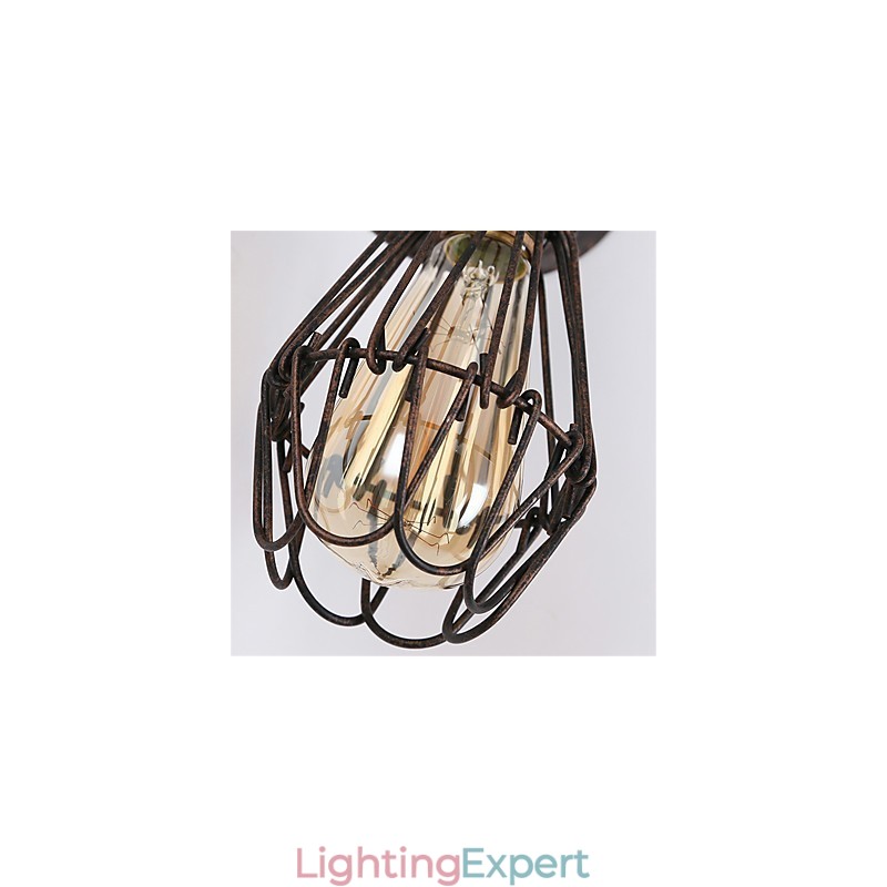 Retro Industrial Style Country Metal Wall Lights Restaurant Cafe Mini Wall Sconces