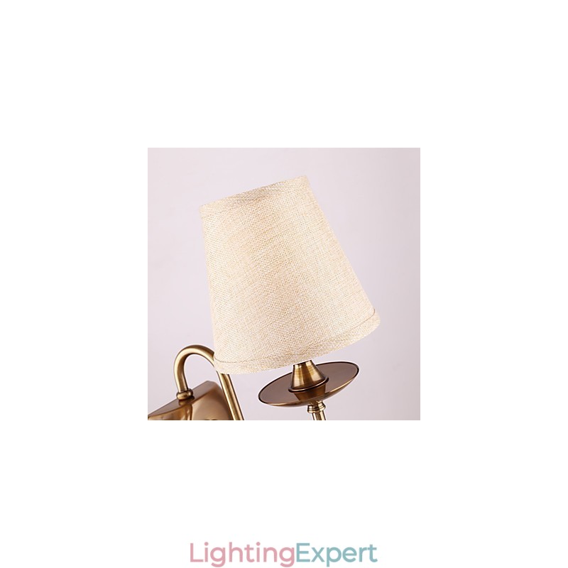 Traditional Classic Electroplated Feature for Eye ProtectionDownlight Wall Sconces Wall Light