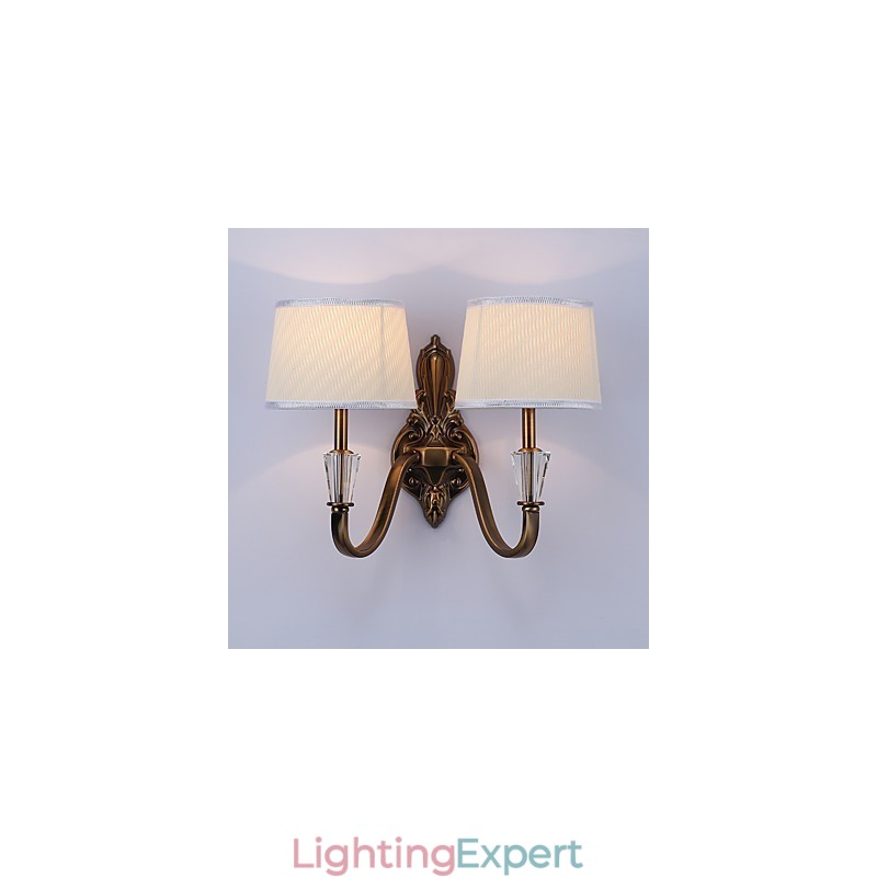 Traditional Classic Electroplated Feature for Eye ProtectionDownlight Wall Sconces Wall Light