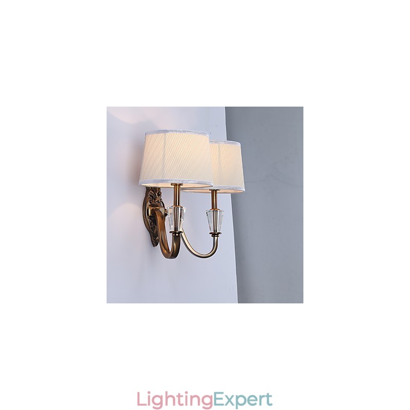 Traditional Classic Electroplated Feature for Eye ProtectionDownlight Wall Sconces Wall Light