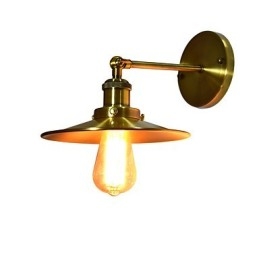 Rustic Lodge Traditional Classic Brass Feature for Downlight Wall Sconces Wall Light