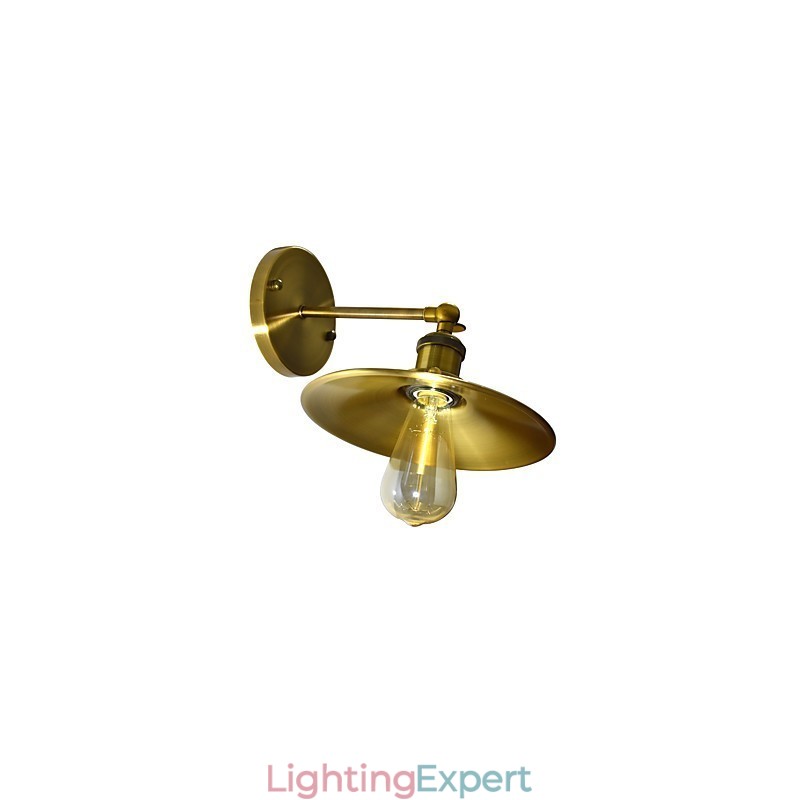 Rustic Lodge Traditional Classic Brass Feature for Downlight Wall Sconces Wall Light