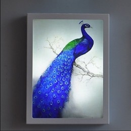 Integrated Modern Contemporary Modern Comtemporary Painting Feature for Ambient Light Wall Sconces