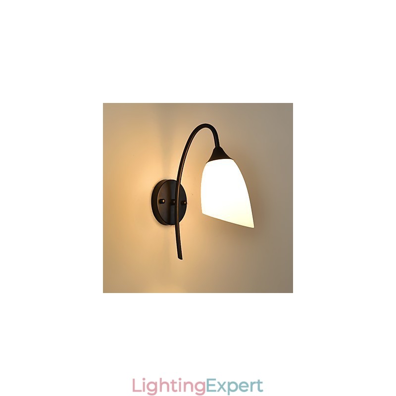 Traditional Classic Country Retro Painting Feature for Wall Sconces Wall Light