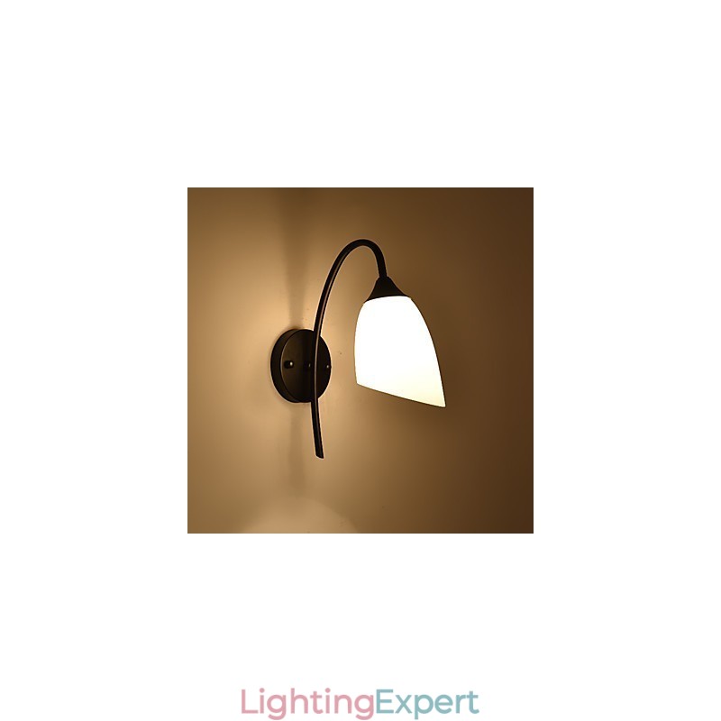 Traditional Classic Country Retro Painting Feature for Wall Sconces Wall Light