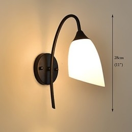Traditional Classic Country Retro Painting Feature for Wall Sconces Wall Light