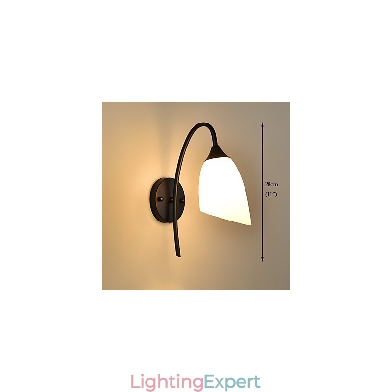 Traditional Classic Country Retro Painting Feature for Wall Sconces Wall Light