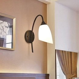 Traditional Classic Country Retro Painting Feature for Wall Sconces Wall Light