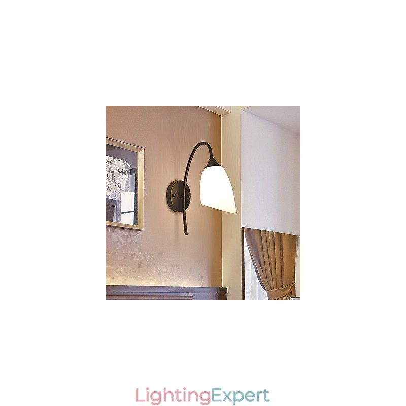 Traditional Classic Country Retro Painting Feature for Wall Sconces Wall Light