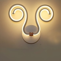 Modern Simple Aluminum Wall Lamp Creative Aisle Bedside Lamps Lighting
