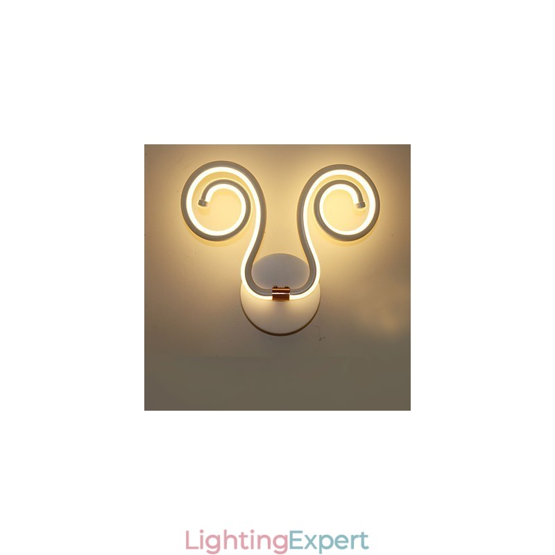 Modern Simple Aluminum Wall Lamp Creative Aisle Bedside Lamps Lighting