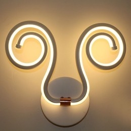 Modern Simple Aluminum Wall Lamp Creative Aisle Bedside Lamps Lighting