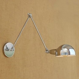 Modern Contemporary Retro Electroplated Feature for Swing Arm Eye Protection Ambient Light