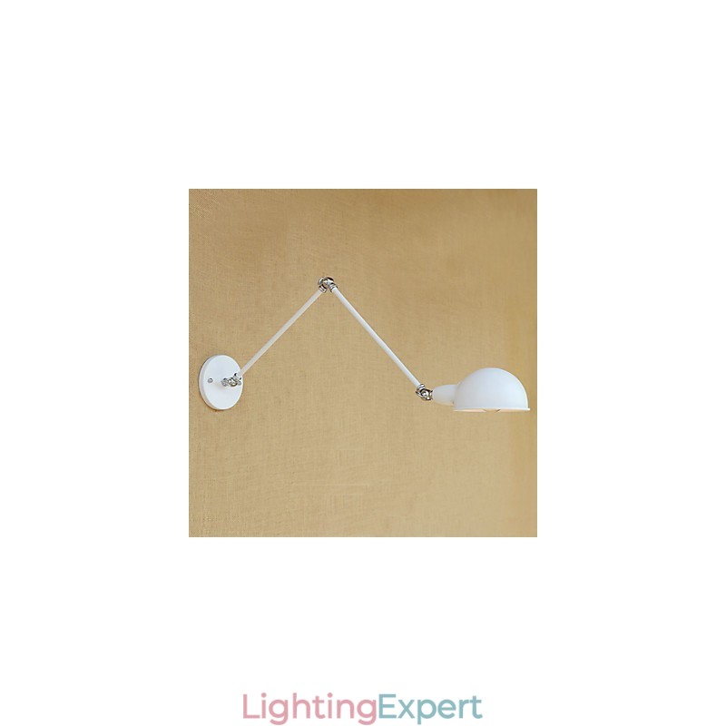 Modern Contemporary Retro Electroplated Feature for Swing Arm Eye Protection Ambient Light