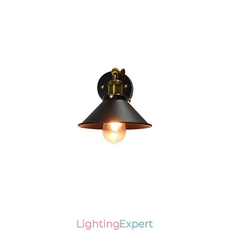 Paint Single Wall Iron Wall Lamp Dumb Black Lightsaber Lamp On Wall