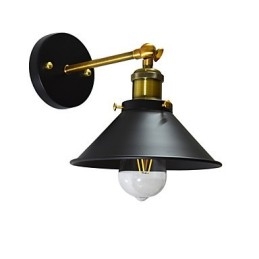 Paint Single Wall Iron Wall Lamp Dumb Black Lightsaber Lamp On Wall