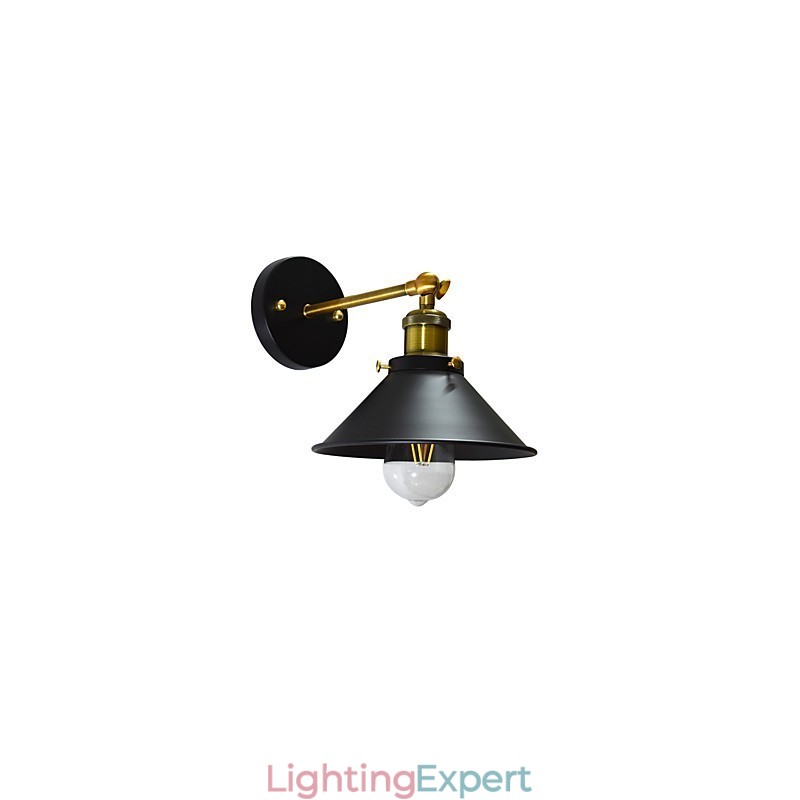 Paint Single Wall Iron Wall Lamp Dumb Black Lightsaber Lamp On Wall
