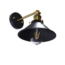 Paint Single Wall Iron Wall Lamp Dumb Black Lightsaber Lamp On Wall