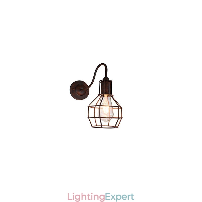 Wall Light Wall Sconces Wall Rust colored Retro Wall Lamp