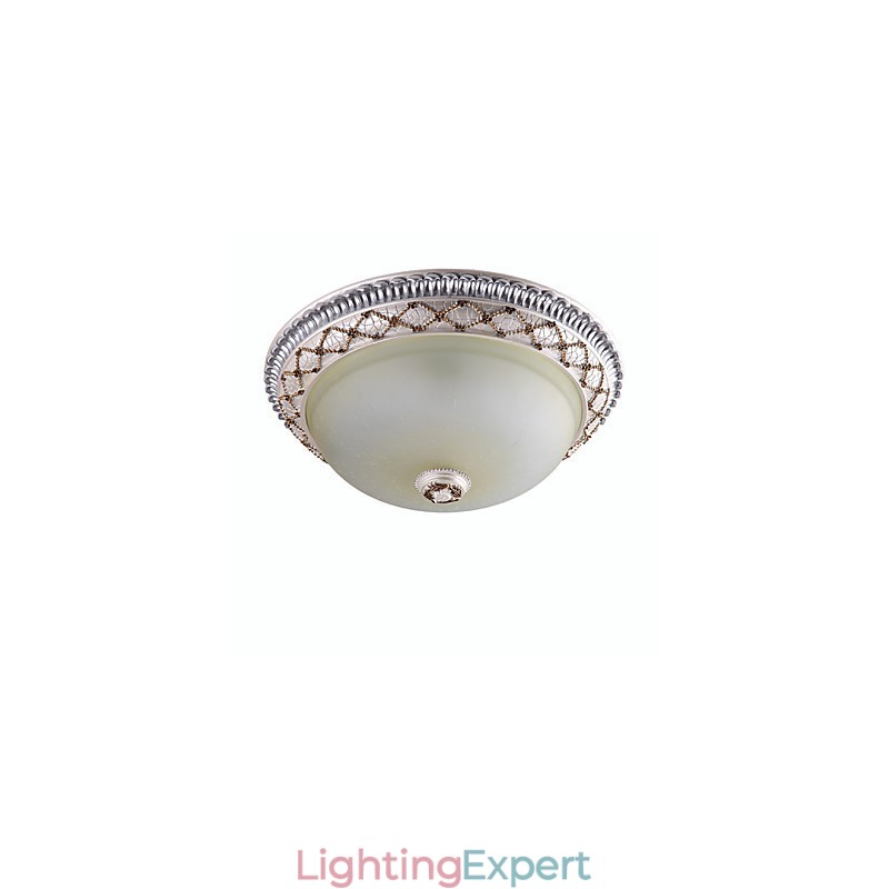 Europe Type Resin Glass Dome Light Sweet To Absorb Dome Light Lamp