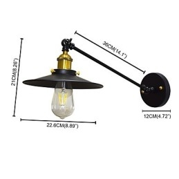 Buzz Wall Iron Wall Lamp Dumb Black Lightsaber Lamp On Wall