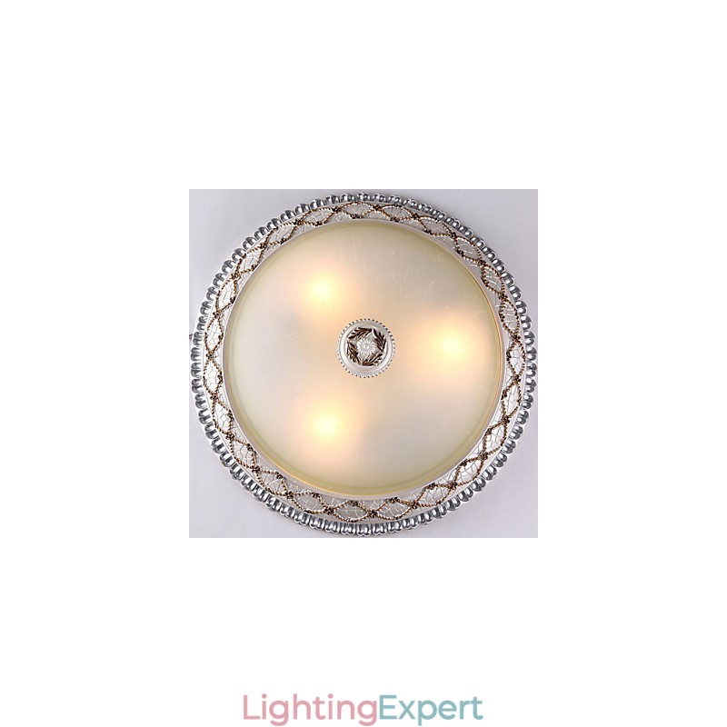 Europe Type Resin Glass Dome Light Sweet To Absorb Dome Light Lamp