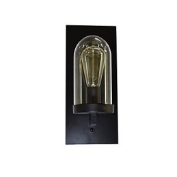 Painted Steel Wall Lamp Dumb Black American Coffee Decoration Retro Wall Light Lightsaber Lamp On Wall