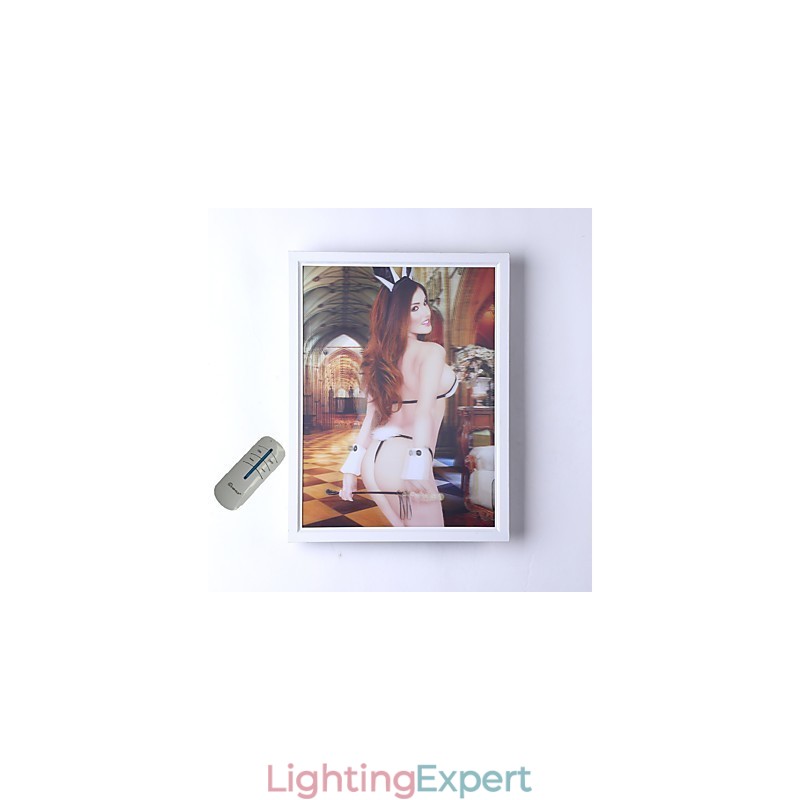 Integrated Modern Contemporary Modern Comtemporary Painting Feature for Ambient Light Wall Sconces