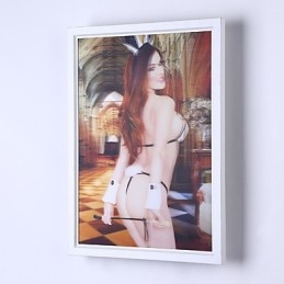 Integrated Modern Contemporary Modern Comtemporary Painting Feature for Ambient Light Wall Sconces