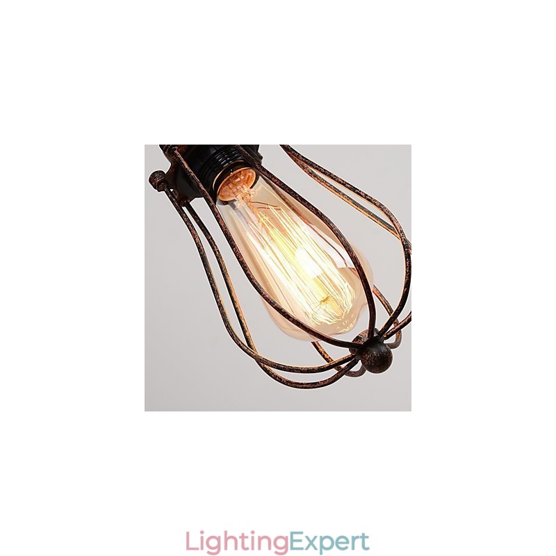 Industrial Retro Iron Wall Lamp Creative Personality Lift Pulley Wall Lamp