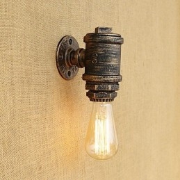 Country Retro Painting Feature for Mini Style Ambient Light Wall Sconces Wall Light