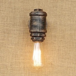 Country Retro Painting Feature for Mini Style Ambient Light Wall Sconces Wall Light