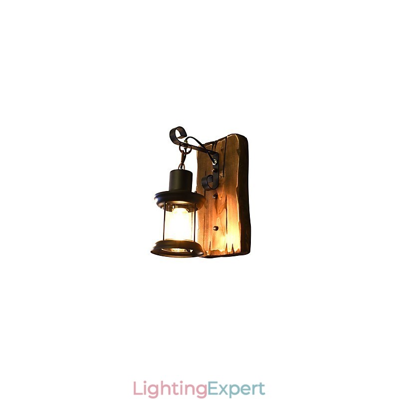 Rustic Lodge Traditional Classic Painting Feature for Downlight Wall Lights Wall Light